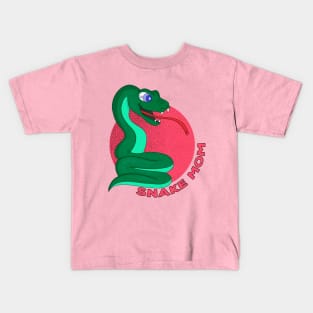 Snake Mom Kids T-Shirt